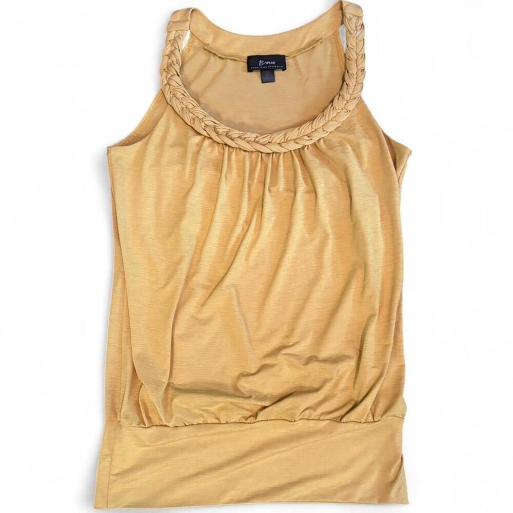Unbranded Women's Yellow and Gold Vest